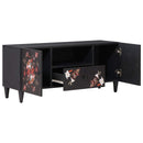 vidaXL Tároló szekrények Sokszínű 105 x 33,5 x 46 cm Tömör Mangófát