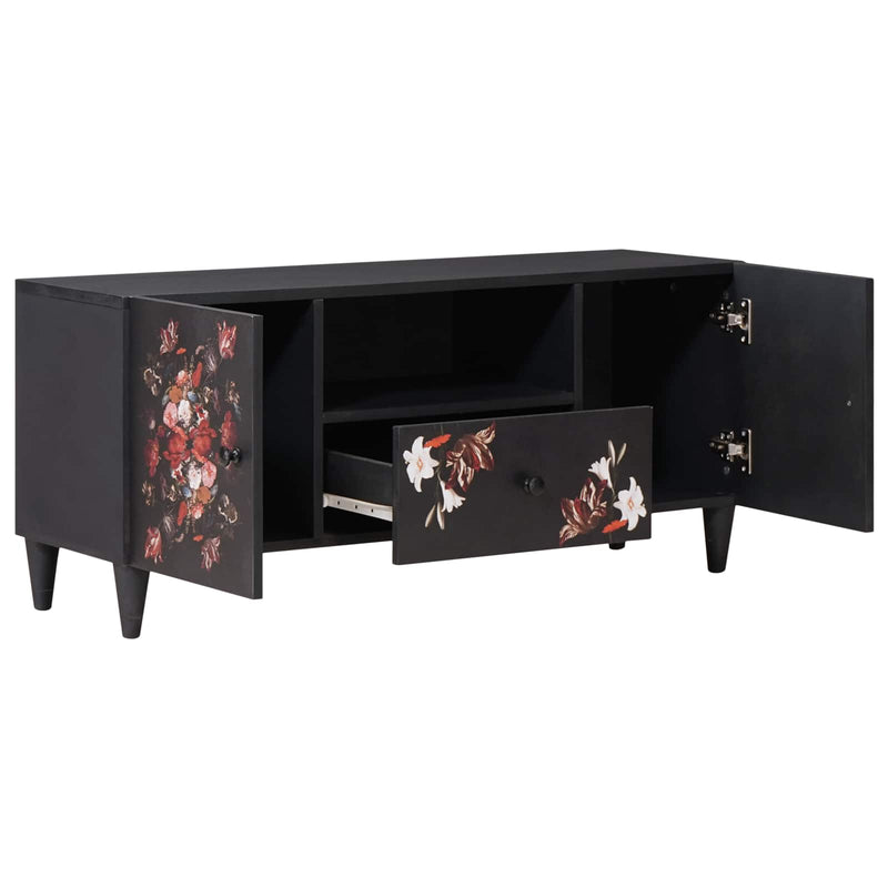 vidaXL Tároló szekrények Sokszínű 105 x 33,5 x 46 cm Tömör Mangófát