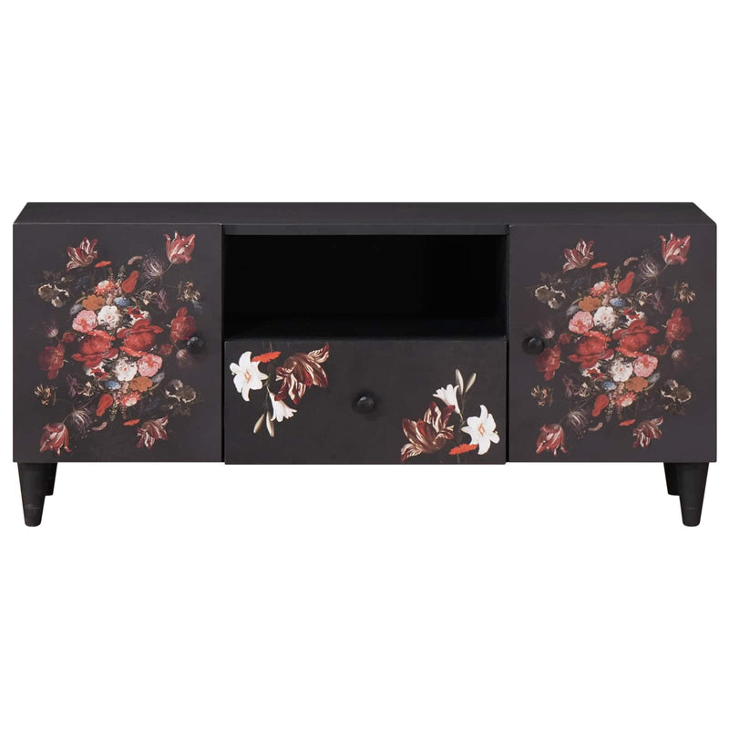 vidaXL Tároló szekrények Sokszínű 105 x 33,5 x 46 cm Tömör Mangófát