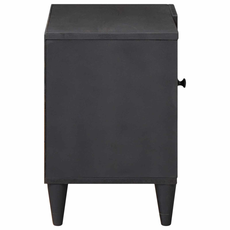 vidaXL Tároló szekrények Sokszínű 80 x 31,5 x 46 cm Tömör Mangófát