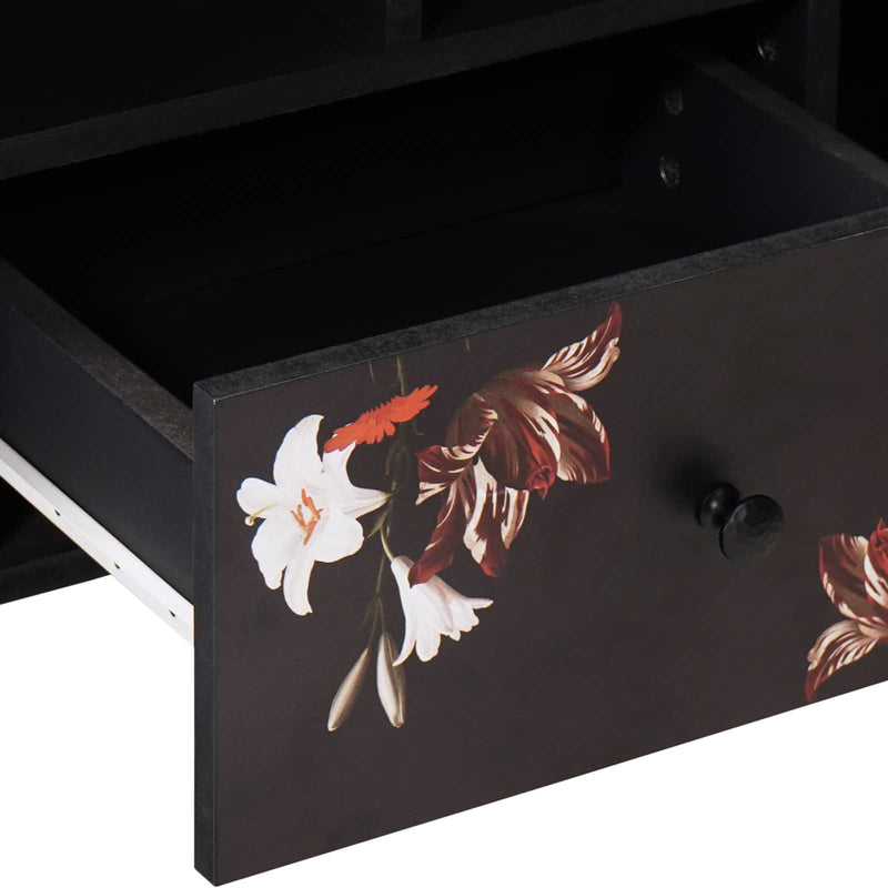 vidaXL Tároló szekrények Sokszínű 100 x 33,5 x 46 cm Tömör Mangófát