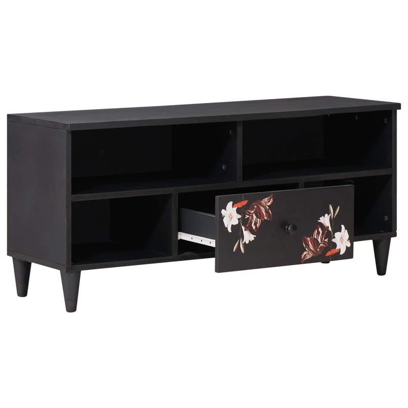 vidaXL Tároló szekrények Sokszínű 100 x 33,5 x 46 cm Tömör Mangófát