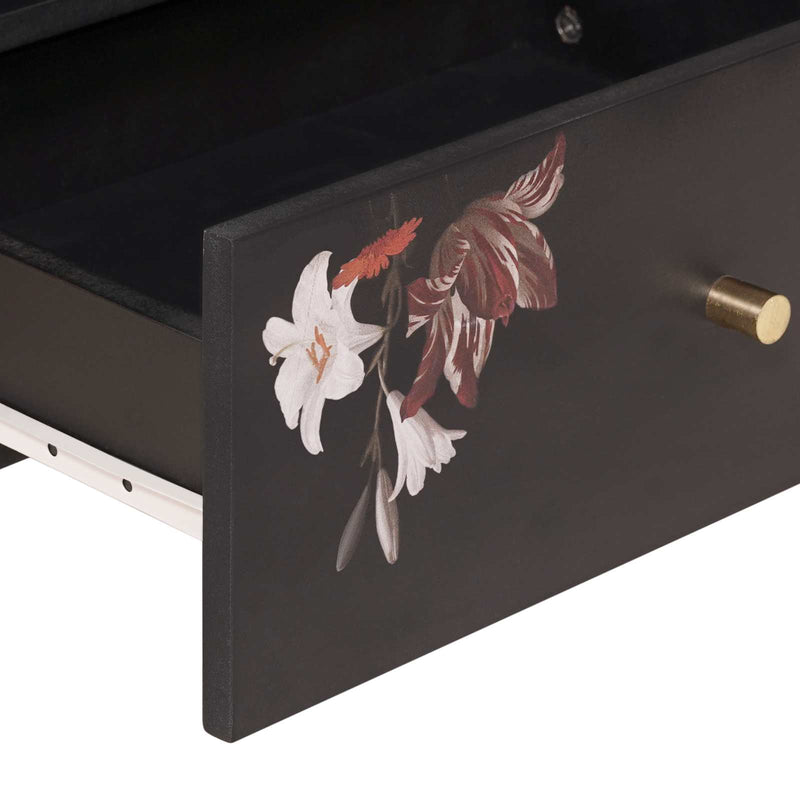 vidaXL Tároló szekrények Sokszínű 80 x 33,5 x 46 cm Tömör Mangófát