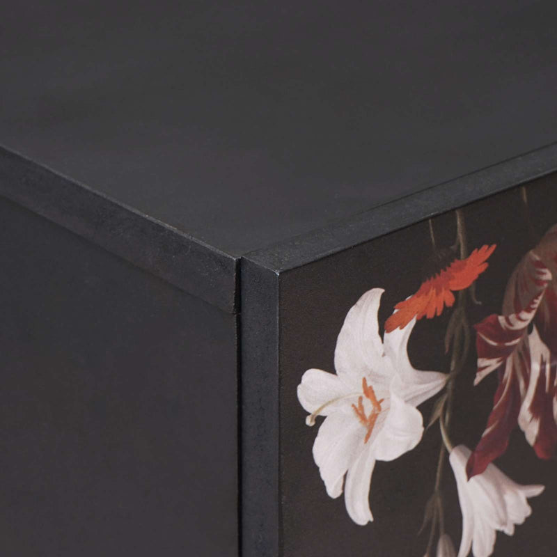 vidaXL Tároló szekrények Sokszínű 40 x 33,5 x 75 cm Tömör Mangófát