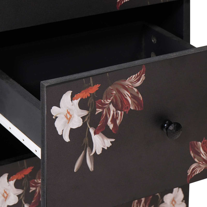 vidaXL Tároló szekrények Sokszínű 40 x 33,5 x 75 cm Tömör Mangófát