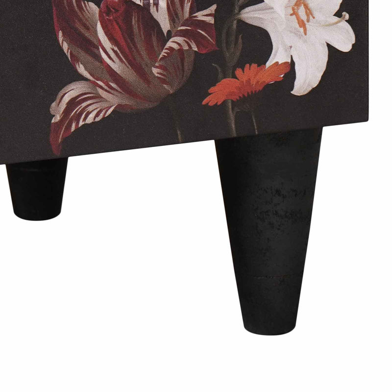 vidaXL Tároló szekrények Sokszínű 40 x 33,5 x 75 cm Tömör Mangófát