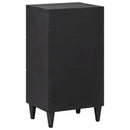 vidaXL Tároló szekrények Sokszínű 40 x 33,5 x 75 cm Tömör Mangófát