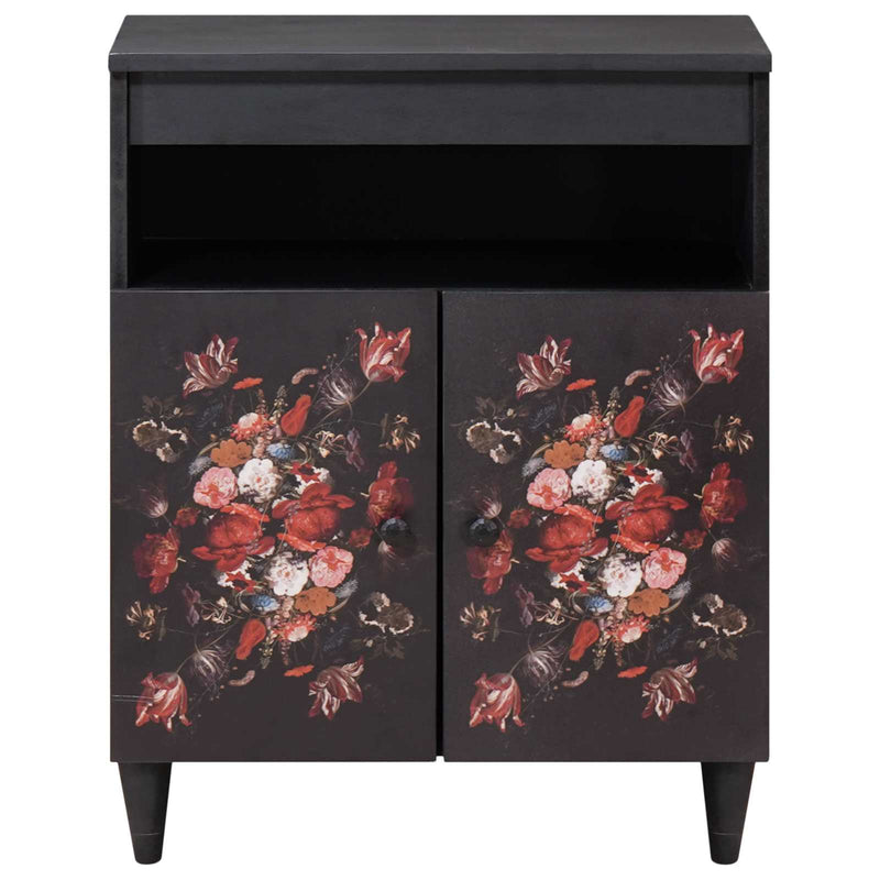 vidaXL Tároló szekrények Sokszínű 60 x 33,5 x 75 cm Tömör Mangófát