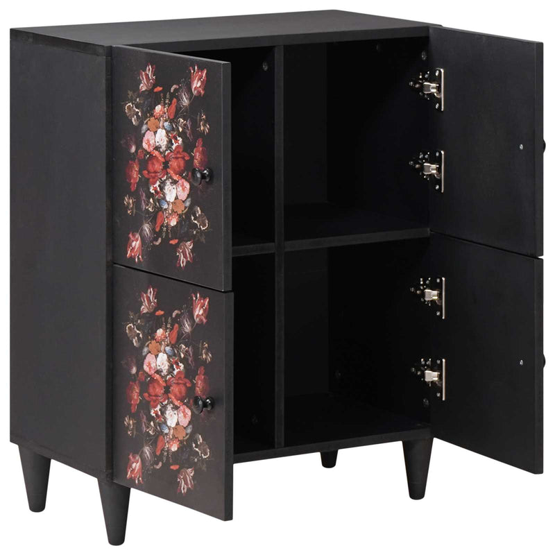 vidaXL Tároló szekrények Sokszínű 60 x 33,5 x 75 cm Tömör Mangófát