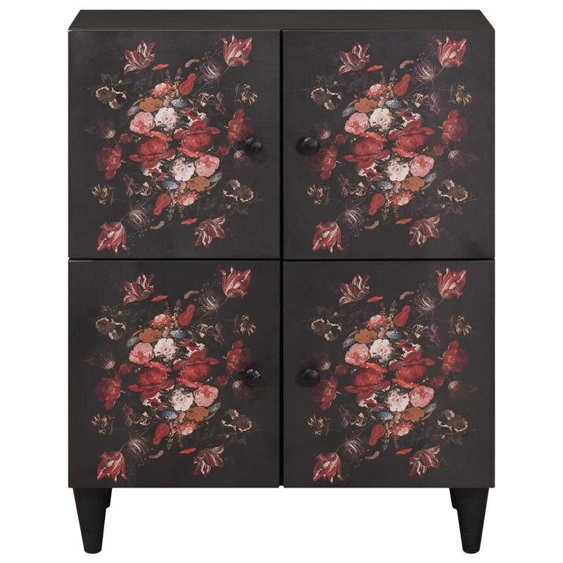 vidaXL Tároló szekrények Sokszínű 60 x 33,5 x 75 cm Tömör Mangófát