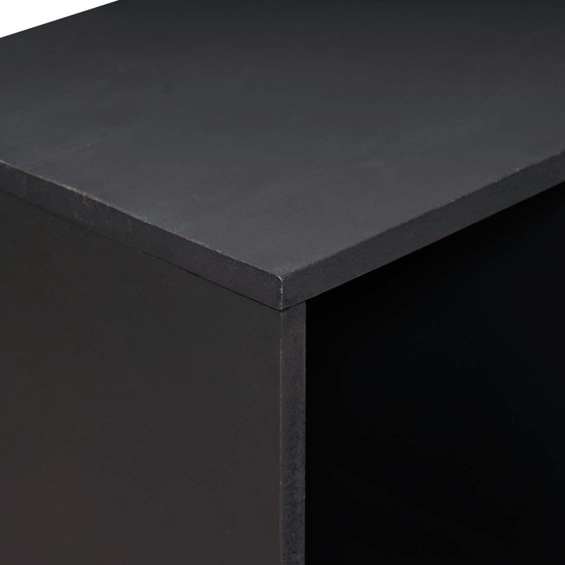 vidaXL Tároló szekrények Sokszínű 80 x 33,5 x 75 cm Tömör Mangófát