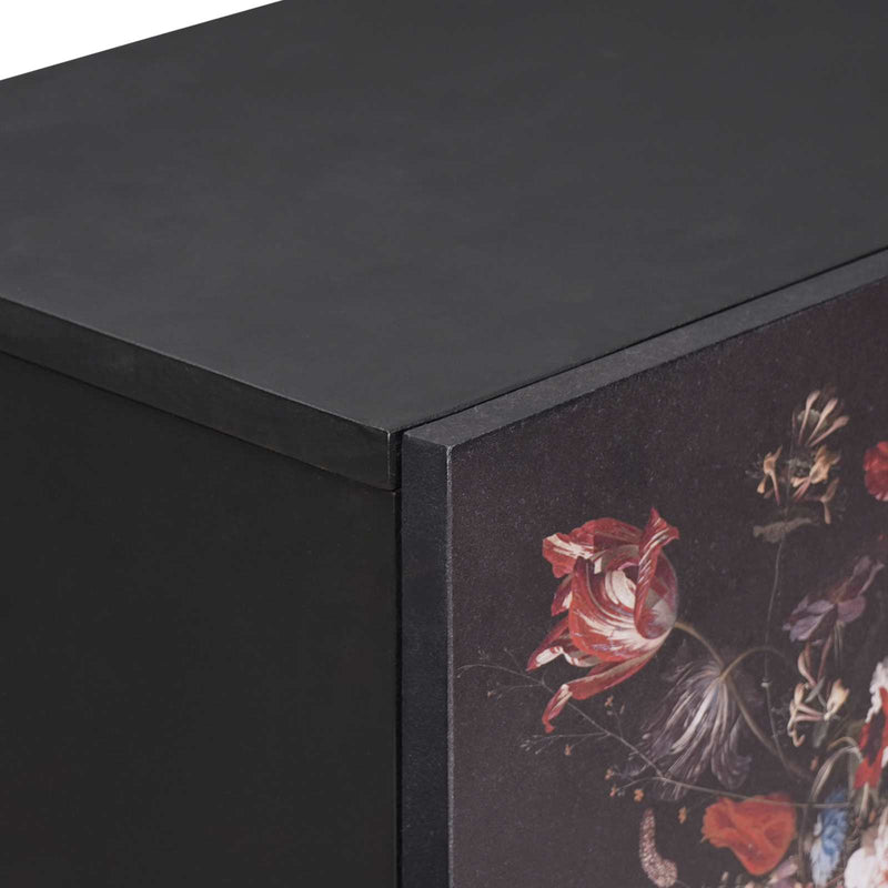 vidaXL Tároló szekrények Sokszínű 90 x 33,5 x 75 cm Tömör Mangófát