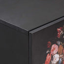 vidaXL Tároló szekrények Sokszínű 40 x 33,5 x 110 cm Tömör Mangófát