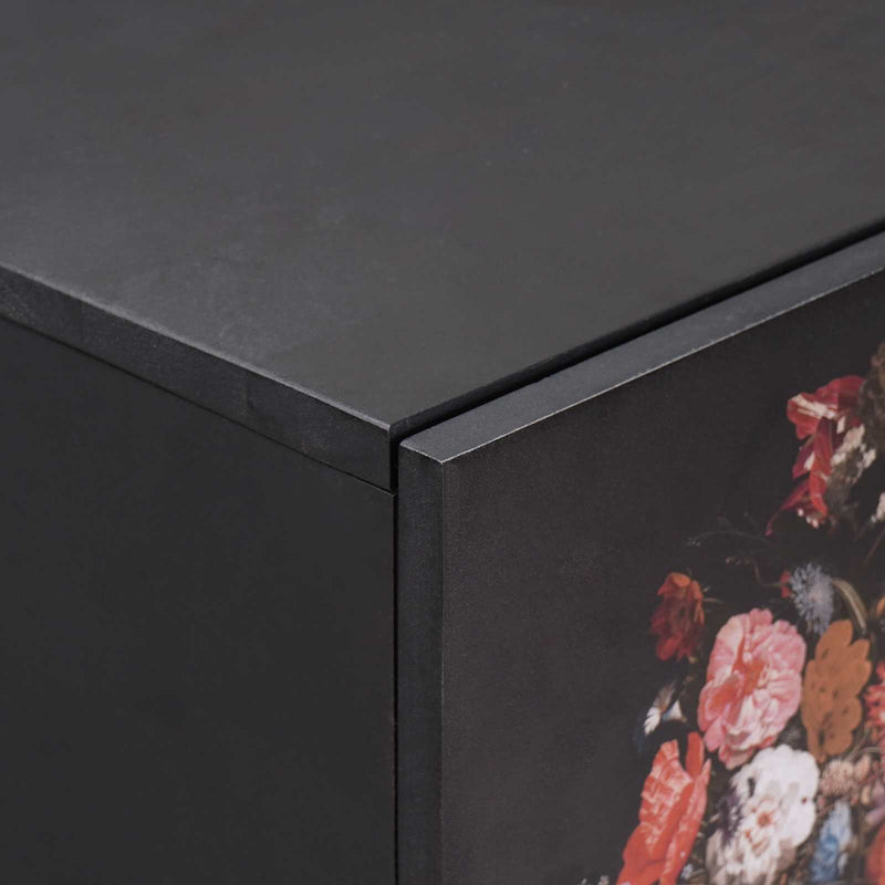 vidaXL Tároló szekrények Sokszínű 40 x 33,5 x 110 cm Tömör Mangófát