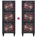 vidaXL Tároló szekrények Sokszínű 40 x 33,5 x 110 cm Tömör Mangófát