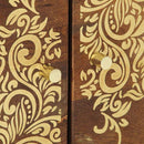 vidaXL Dohányzóasztal Méz barna 80 x 50 x 40 cm Tömör Mangófát