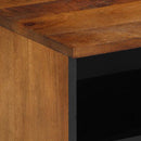 vidaXL TV szekrény fiókkal Méz barna 100 x 33 x 46 cm Tömör Mangófát