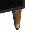 vidaXL TV szekrény fiókkal Méz barna 80 x 33 x 46 cm Tömör Mangófát