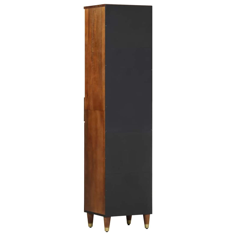 vidaXL Tálalószekrény fiókkal Barna 38 x 33.5 x 160 cm Tömör mangófa
