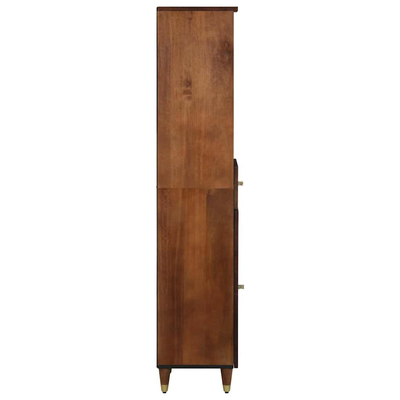 vidaXL Tálalószekrény fiókkal Barna 38 x 33.5 x 160 cm Tömör mangófa