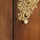 vidaXL Magasfiú polcokkal Barna 40 x 33 x 110 cm Tömör Mangófát