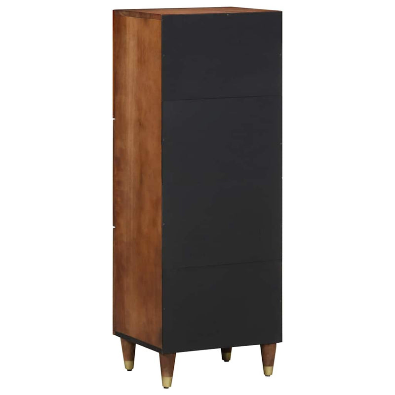 vidaXL Magasfiú fiókkal Barna 40 x 33.5 x 110 cm Tömör mangófa