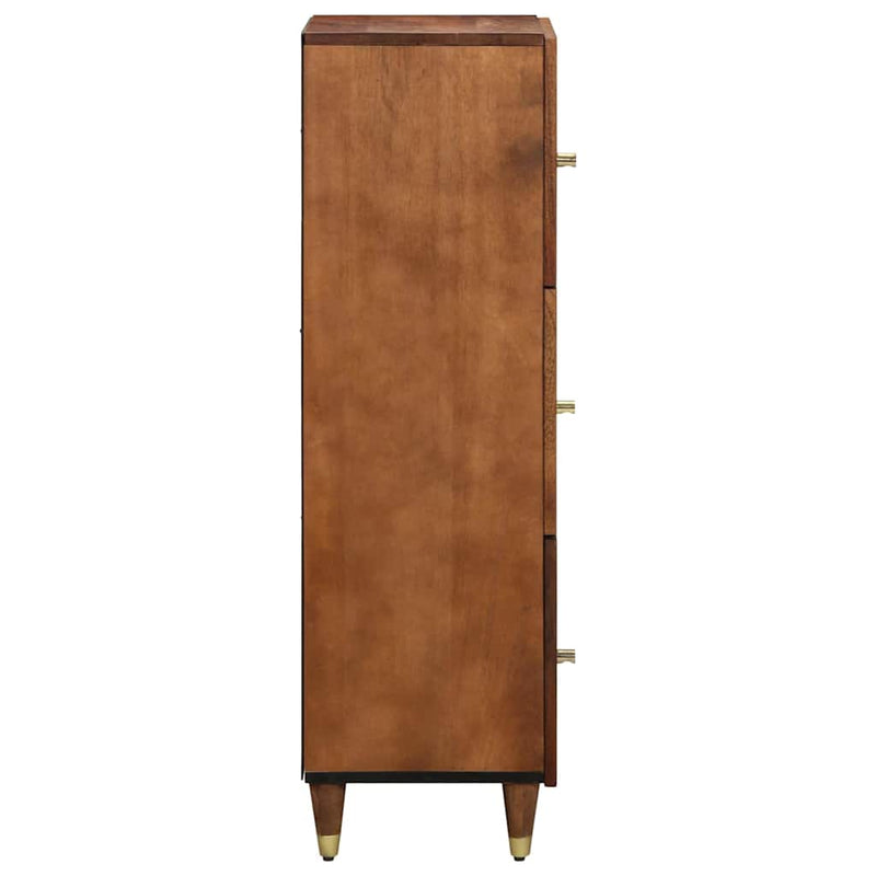 vidaXL Magasfiú fiókkal Barna 40 x 33.5 x 110 cm Tömör mangófa