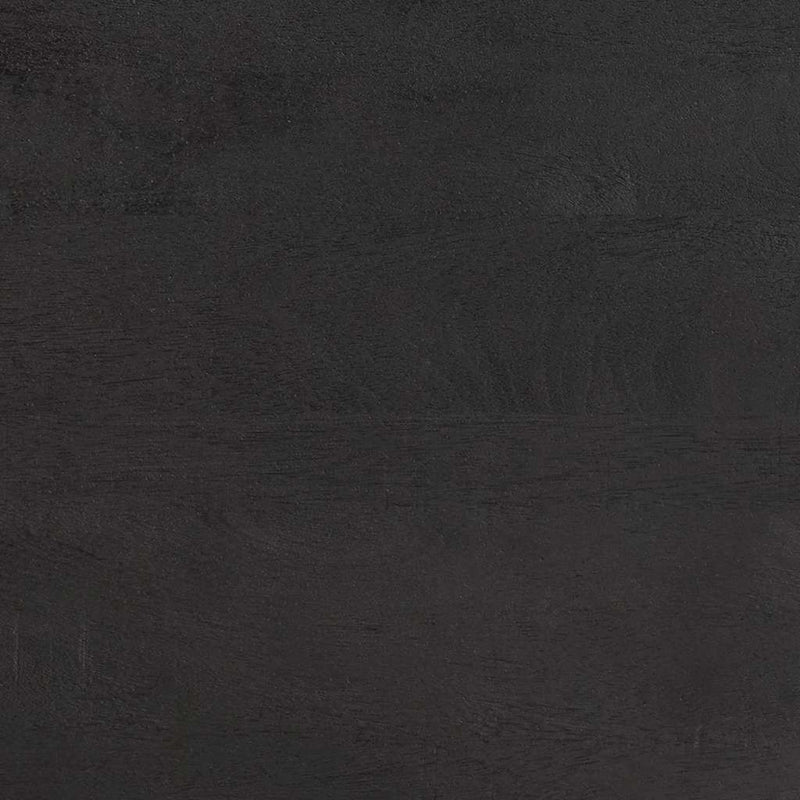 vidaXL Széf Fekete 60 x 33 x 75 cm Tömör Mangófát