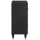 vidaXL Széf polcokkal tárolóval Fekete 60 x 33 x 75 cm Tömör Mangófát