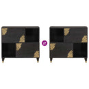 vidaXL Széf polcokkal tárolóval Fekete 80 x 33 x 75 cm Tömör Mangófát