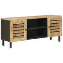 vidaXL Tároló szekrények Természetes 105 x 33 x 46 cm Tömör Mangófát