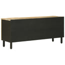 vidaXL Tároló szekrények Természetes 105 x 33 x 46 cm Tömör Mangófát