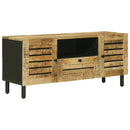 vidaXL Tároló szekrények Természetes 105 x 33 x 46 cm Tömör Mangófát