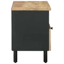 vidaXL Tároló szekrények Barna 80 x 33,5 x 46 cm Tömör Mangófát