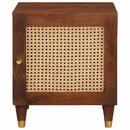 vidaXL Éjjeliszekrény Barna 40 x 33,5 x 46 cm Tömör akácfa
