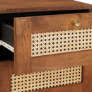 vidaXL Éjjeliszekrények fiókkal 40 x 33.5 x 46 cm