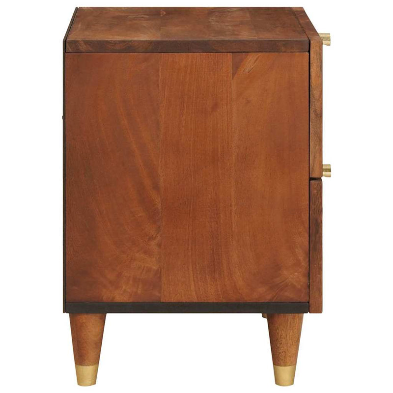 vidaXL Éjjeliszekrények fiókkal 2 pcs 40 x 33.5 x 46 cm