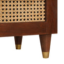 vidaXL TV szekrény fiókkal Barna 70 x 33,5 x 46 cm Tömör Mangófát