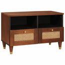 vidaXL Média tárolószekrények és állványok Barna 70 x 33,5 x 46 cm