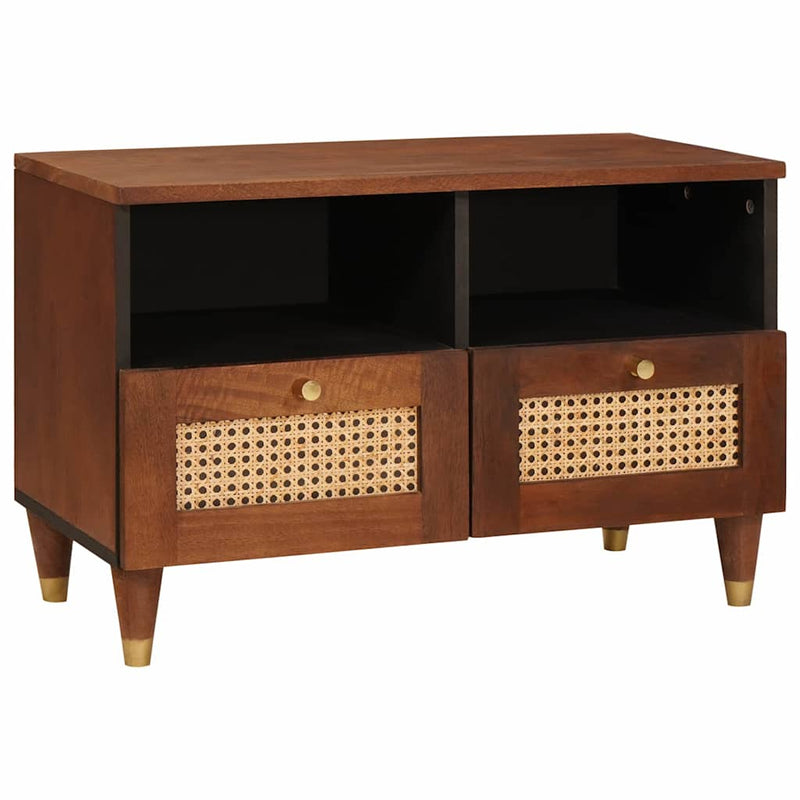 vidaXL Média tárolószekrények és állványok Barna 70 x 33,5 x 46 cm