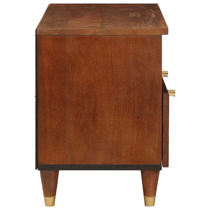 vidaXL Média tárolószekrények és állványok Barna 70 x 33,5 x 46 cm