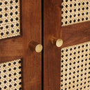 vidaXL Széf Barna 60 x 33.5 x 75 cm tömör mangófa