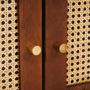 vidaXL Dohányzóasztalok Barna 80 x 50 x 40 cm Kanna és tömör mango fa