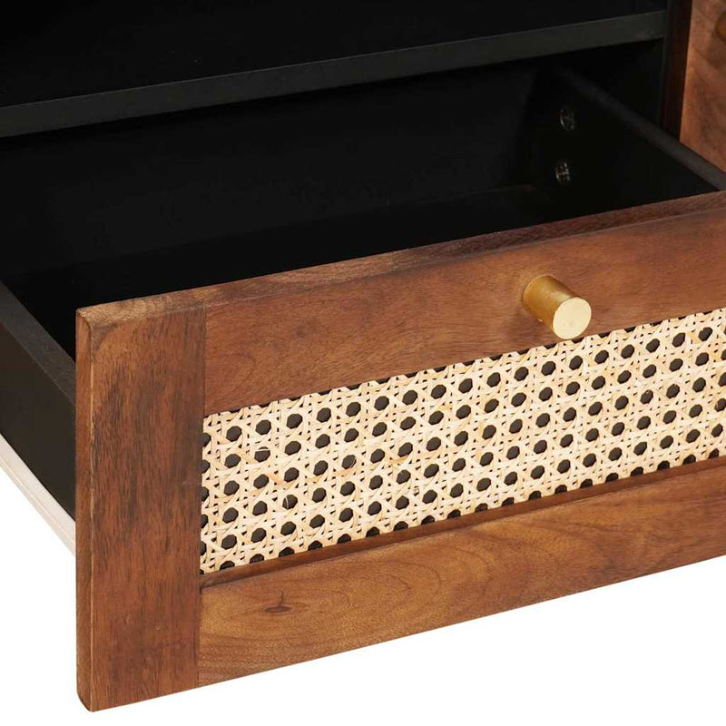 vidaXL Média tárolószekrények és állványok Barna 105 x 33.5 x 46 cm
