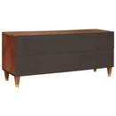 vidaXL TV szekrény fiókkal Barna 105 x 33,5 x 46 cm Tömör Mangófát