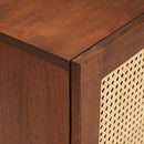 vidaXL Média tárolószekrények és állványok Barna 80 x 31.5 x 46 cm