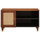 vidaXL Média tárolószekrények és állványok Barna 80 x 31.5 x 46 cm