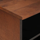 vidaXL Média tárolószekrények és állványok Barna 100 x 33.5 x 46 cm