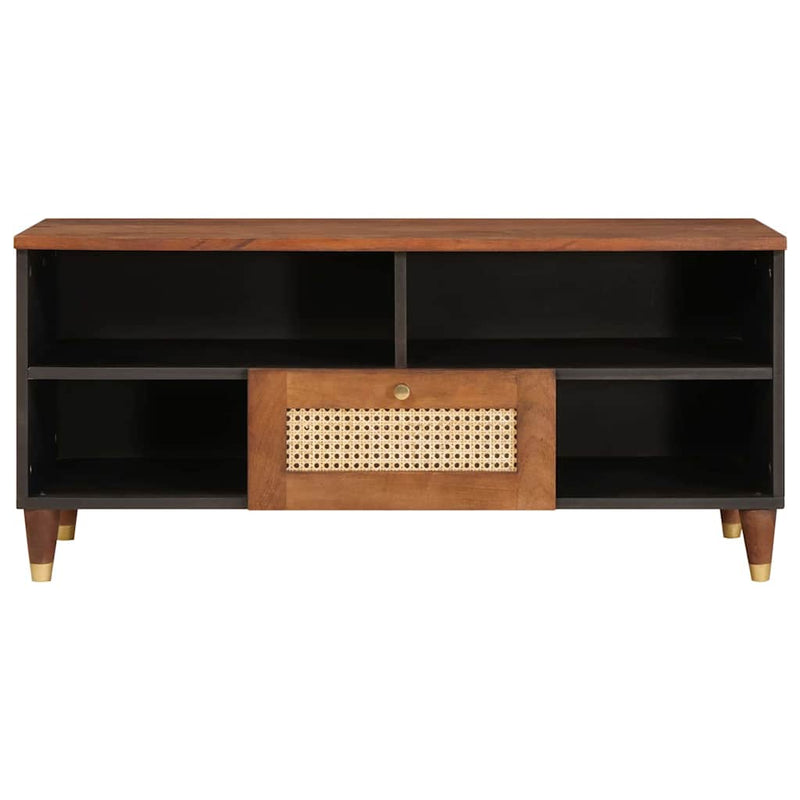 vidaXL Média tárolószekrények és állványok Barna 100 x 33.5 x 46 cm