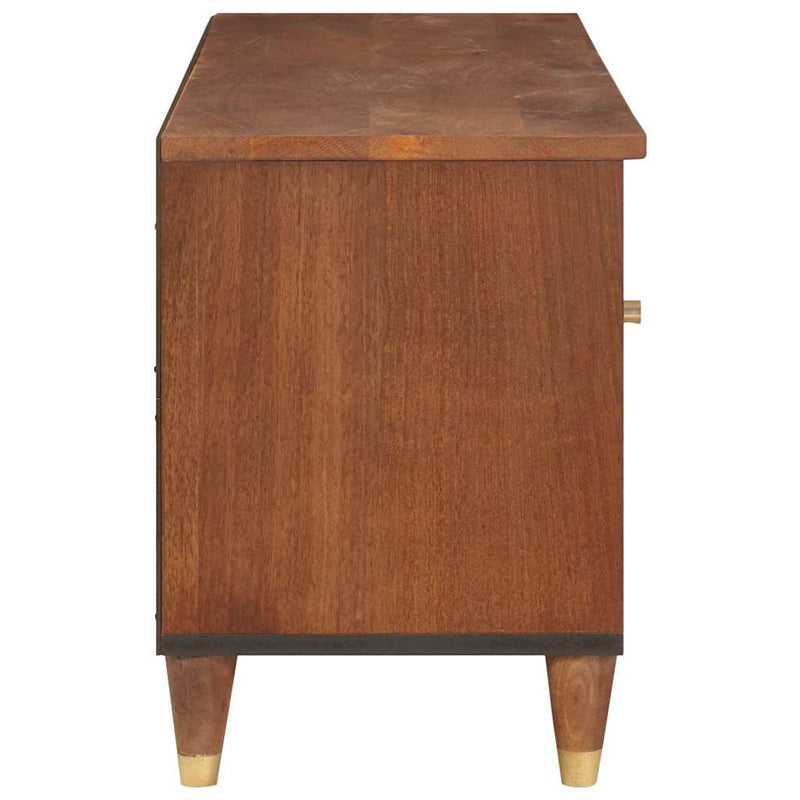 vidaXL Média tárolószekrények és állványok Barna 100 x 33.5 x 46 cm